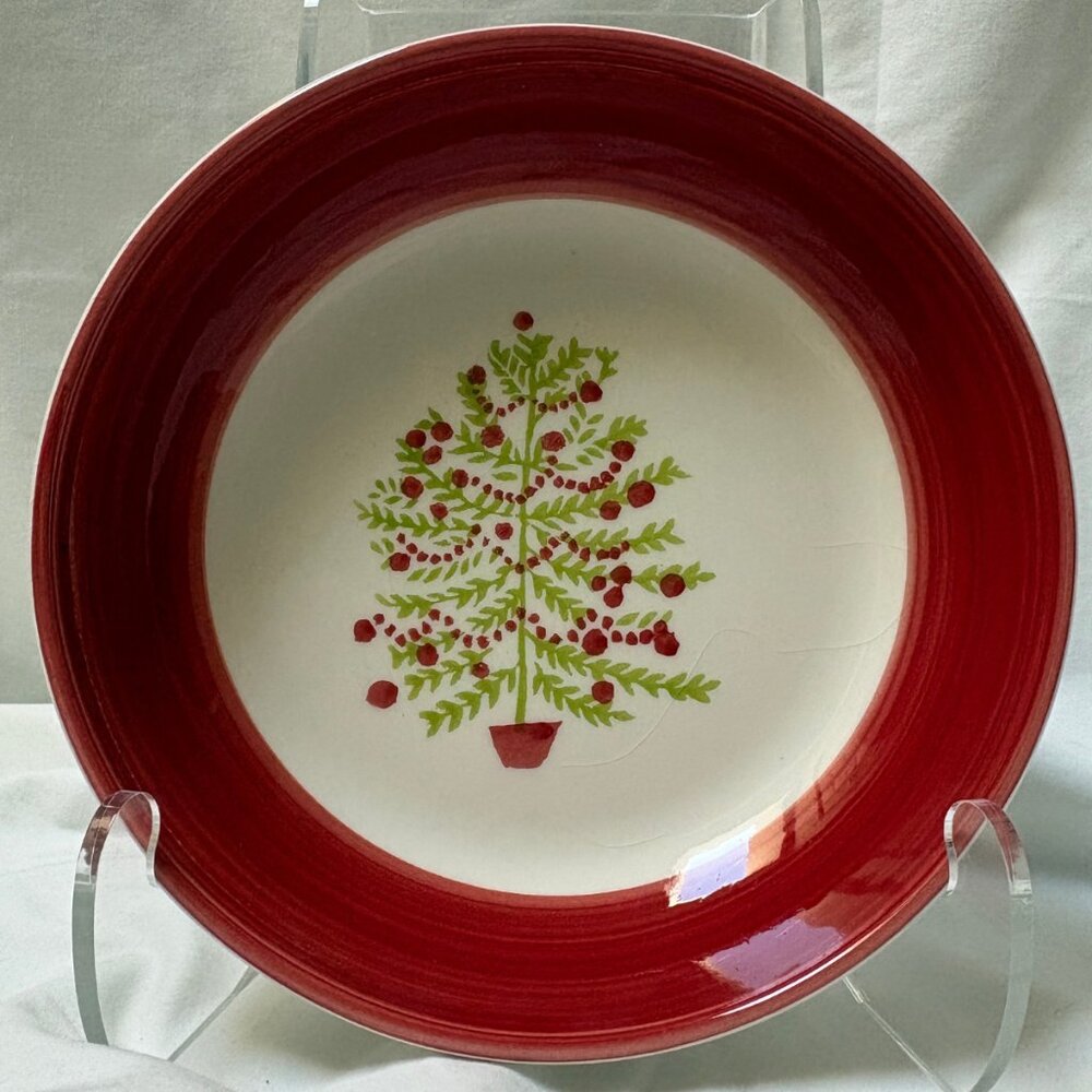 CMG Handcrafted Christmas Bowl – Made in Portugal – 8" Round
